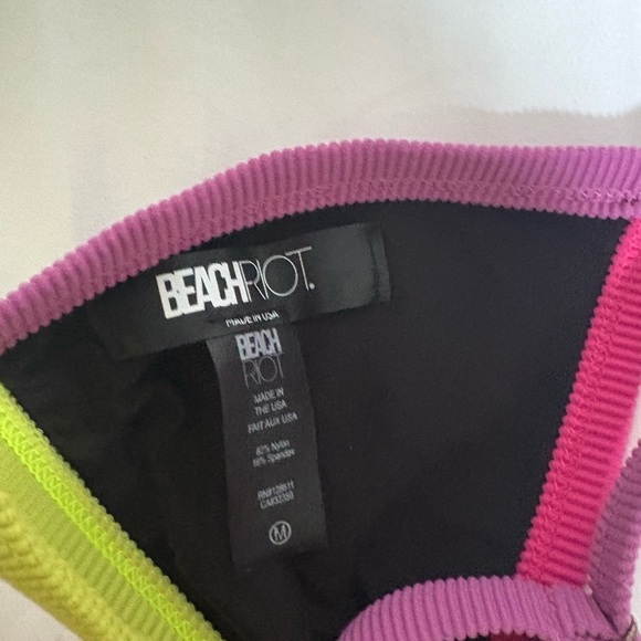 Beach Riot multicolor triangle bikini - Picture 3 of 3